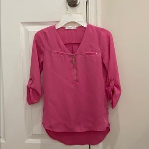 Cute Pink Girls Blouse